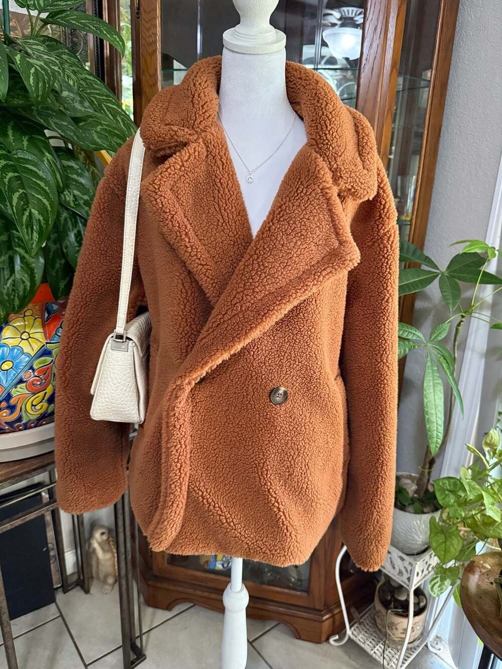 GAP NWT Sherpa Teddy Bear Coat